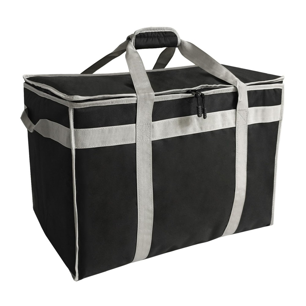 XL Insulated Food Delivery Bag with Side Handles, Insulated Grocery Bag for H…