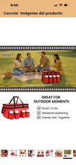 Insulated Food Delivery Bag with Cup Holders for Doordash, Uber Eats