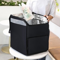 Food Delivery Backpack Cool Bag Food Storage Reusable for Camping Festivals