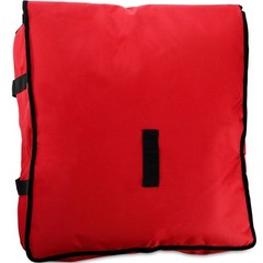 Pizza Warmer Bag Thermal Food Delivery Heavy Duty 22x22x8 Red