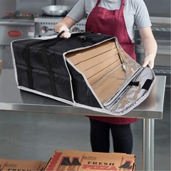 cherrboll Insulated Pizza Delivery Bag Commercial Food Warmer Carrier Bag 18 by