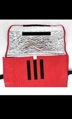 New! Doordash Large Insulated Pizza Delivery Driver Bag For Top Dashers 19x19x5”