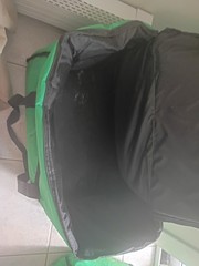 Bodaon Insulated Food Delivery Bag, XXXL Pizza XXX-Large, Green-Black Edge