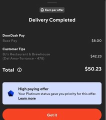 A+ DOORDASH Large Insulated Pizza Delivery Bag 19x19x5″ NEW