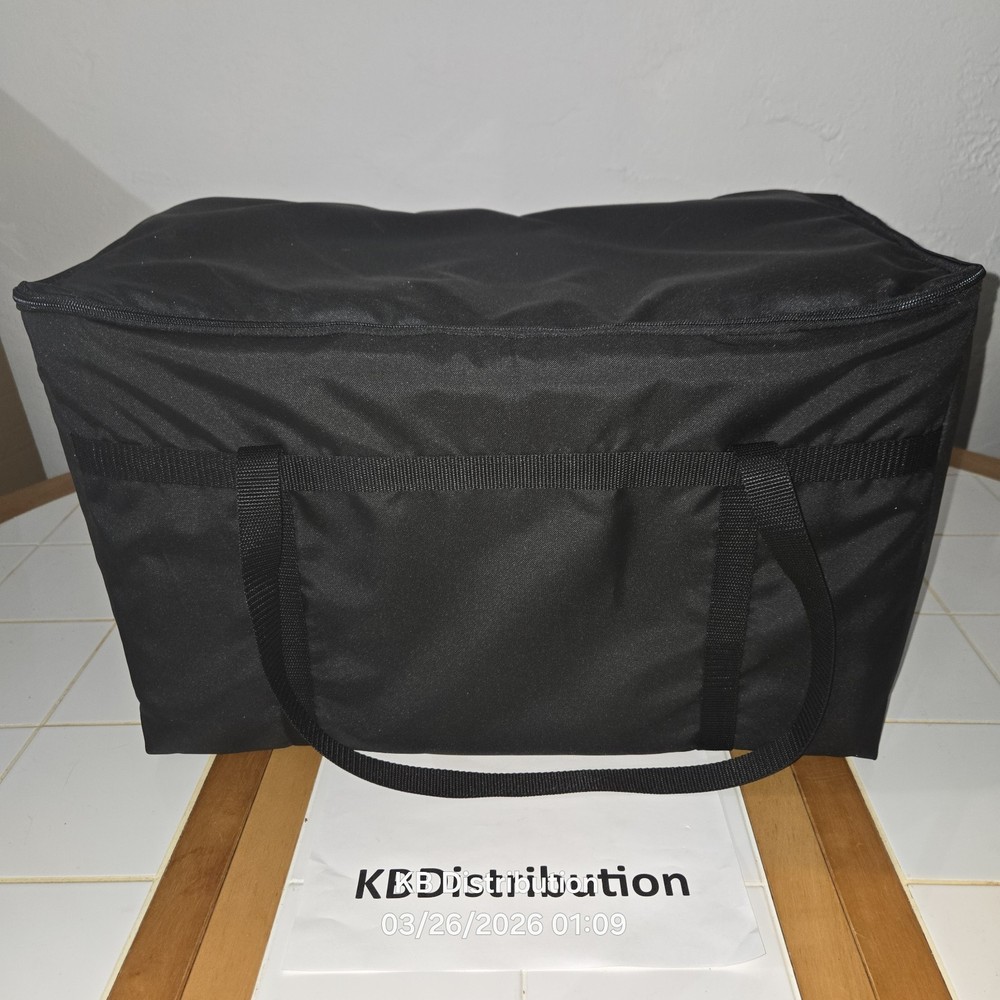 Intedge CIFC-1 22x12x12 Cadura-Nylon 1″ Polyurethane Foam Insulated Catering Bag