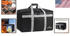 Large Capacity Insulated Grocery Bag for Commercial Catering