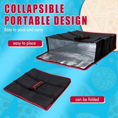 Bolsas para pizza, bolsas térmicas reutilizables para entrega a domicilio