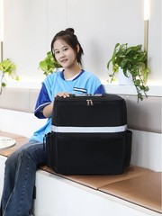 Insulated Food Delivery Backpack 30L Thermal Cooler Bag Waterproof Oxford