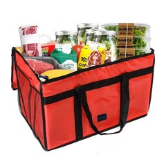 Insulated Food Delivery Bag 23″x14″x15″ — Large Catering Thermal Carrier