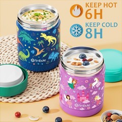 Fimibuke Bento Lunch For Kids Food Jar 32Oz Snack Lunch Container 3