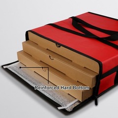 Bolsa térmica de poliestireno para entrega de pizza de 50 x 50 cm (paquete de 1)