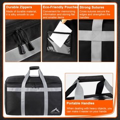 Best Himal Outdoors Insulated Food Delivery Bag XXXL-23Wx15Hx14D inches Premium