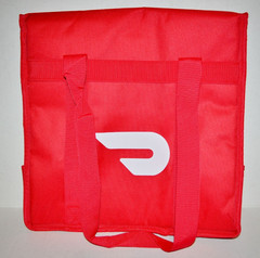 DoorDash Insulated Delivery Bag Tote Drinks Food Zipper Hot Cold Temperature 14″