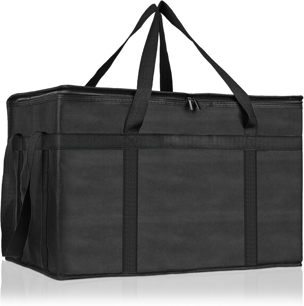 Insulated Bags for Food Delivery, XXXL Pizza Delivery Bags, Large Capacity Coole