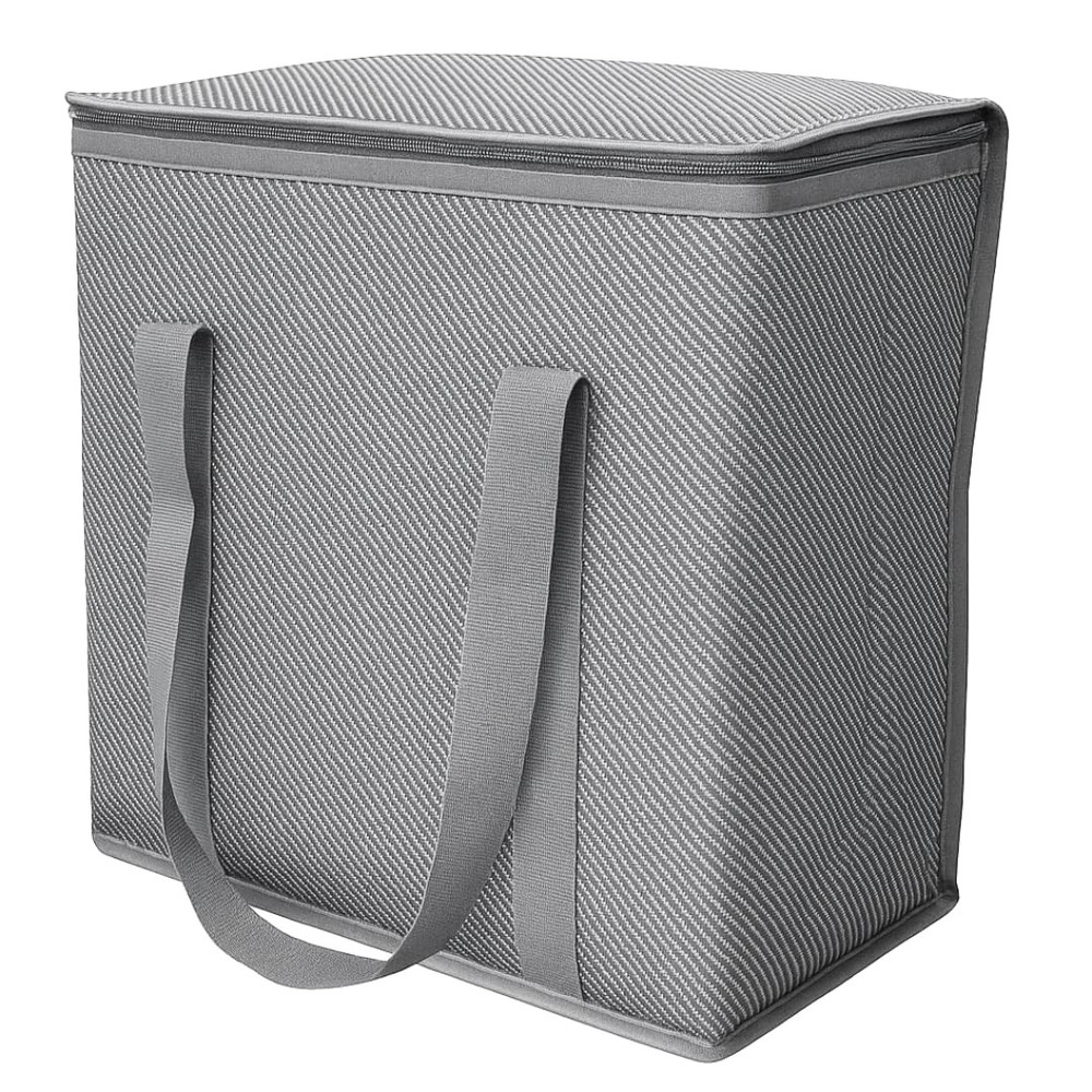 DURASACK Medium Insulated Food Delivery Bag – 13″x7″x13″ Medium, Gray