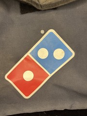 Domino’s Pizza Insulated Food Delivery Bag Hot Thermal Delivery Car Carrier
