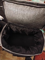 Vollrath Insulated Food Pan Bag Black with Zipper Pocket Durable Thermal Carrier