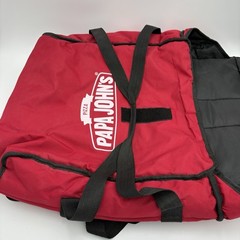 Official Papa Johns Hot Insulated Delivery Dash Eats Driver 4+ Pizza Bag Carrier