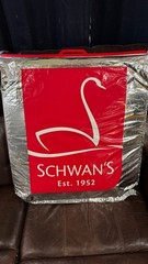 Schwan’s 24″ x 26″ Cold Keepers Insulated Thermal Foil Carry Freezer Bags, qty 2