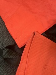 2x Doordash Large Insulated Pizza Delivery Bag Tote 19x19x5 Door Dash Used