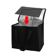 Lilaly Styrofoam Cooler Food Delivery Bag, Insulated Grocery Bags Insulated C…