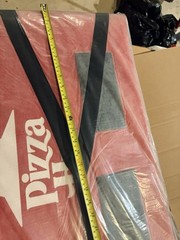 Pizza Hut 6-Pie Insulated Delivery Bag PH156RV2 Red Logo New Open Box