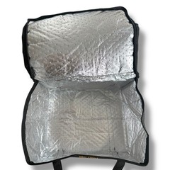 CookUnity Insulated Black Bag Reusable Thermal Food Tote Delivery 13x11x8