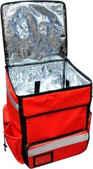 70L XL Large Insulated Food Delivery Backpack Expandable with 4 Cups Holders …