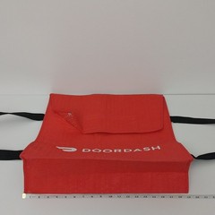 DoorDash Insulated Hot Pizza Bag Red With Handles 19” X 19” X 5”