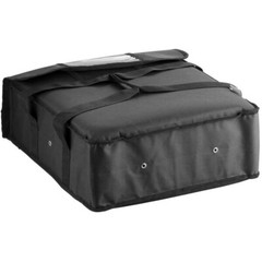CHOICE INSULATED PIZZA DELIVERY BAG CARRIER, NYLON 18″ x 18″ x 5 BLACK (ONE)