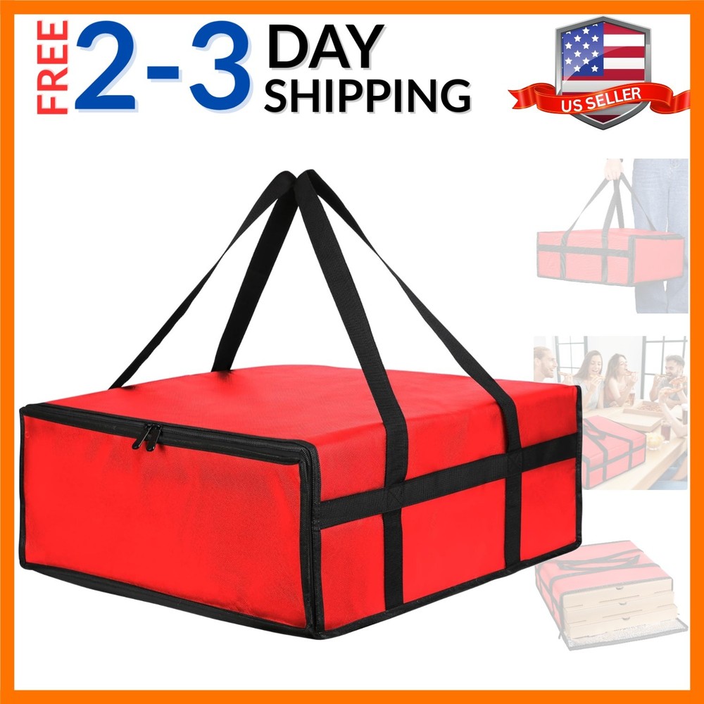 Pizza Carrier Insulated Bags Large for Deliveries, Insulated Pizza Carrier De…