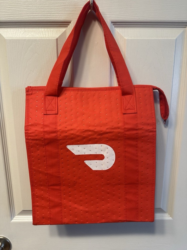 Door Dash Insulated Food Delivery Bag Professional Authentic 13X10x15
