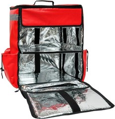 70L XL Large Insulated Food Delivery Backpack Expandable with 4 Cups Holders …