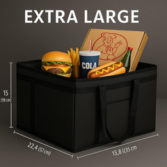 Musbus Additional Bottom Plate XXXL Insulated Food Delivery Bag Cooler Bags Heav