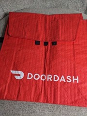 Green Papa John’s Insulated Thermal Hot Pizza Bag Food Warm Delivery Doordash