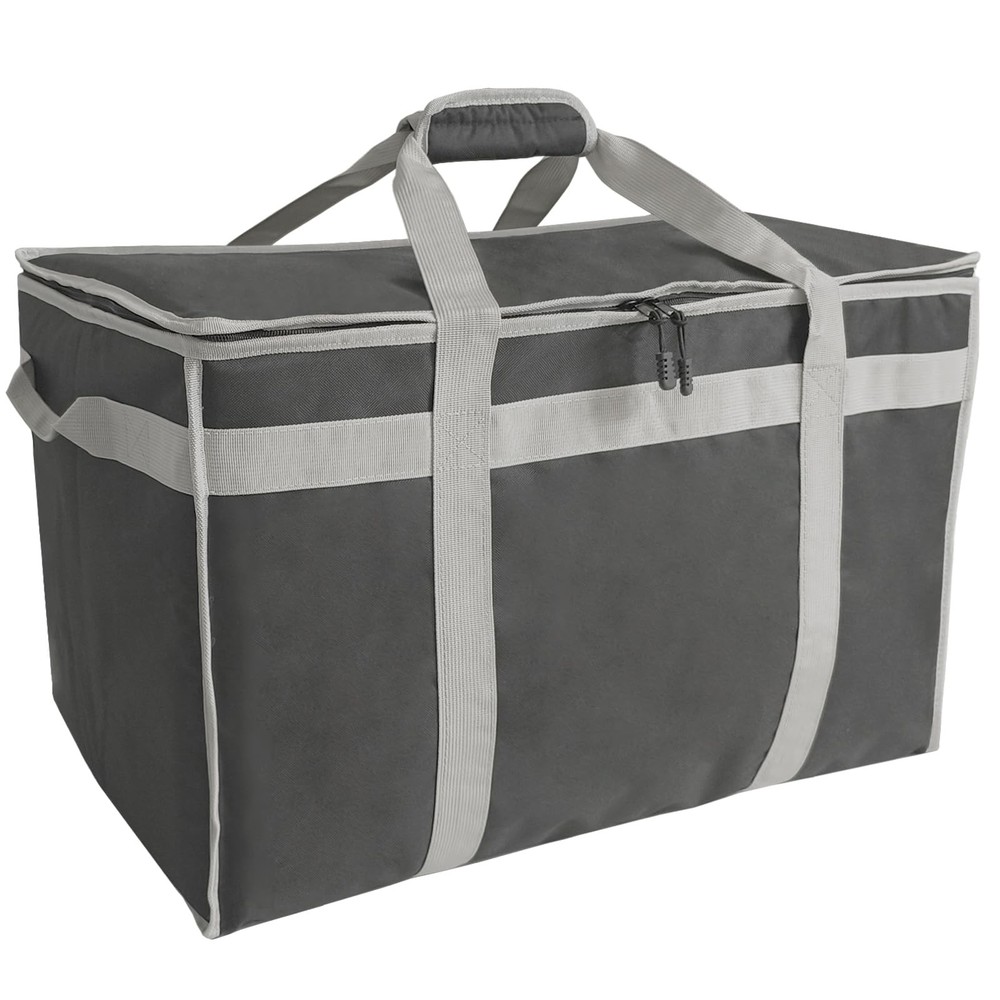 D&ONEHOS XXXL Insulated Food Delivery Bag with Side Handles, Insulated Grocer…
