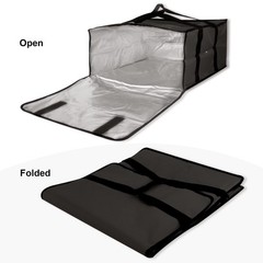 Insulated Pizza Bags for Delivery, Food Carrier Delivery Bag 20x20x10 Food Ba…