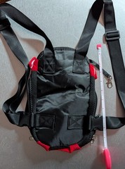 Dog Backpack Carrier for Small Dogs Thick Straps & Cushion Front Pet Sling