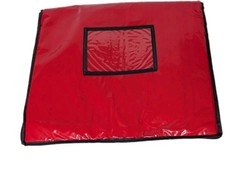 Large Red Insulated Food Delivery Bag Catering Pizza Carrier 20″x20″x14″