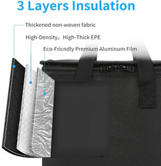 Pizza Carrier Insulated Bags Large for Deliveries, Insulated Pizza Carrier Deliv