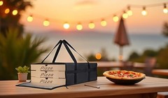 2 Pcs Insulated Pizza Delivery Bag for Door Dash, 20″ x 20″ x 6″ Pizza Warmer…