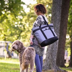 Jumbo Insulated Cooler Bag (Gray) with HD Thermal Insulation — X-Large, Gray
