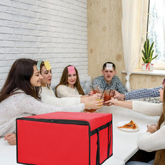 Insulated Pizza Delivery Bag for Carry Hot, 20″ X 20″ X 14″ Carrier Warmer, Insu