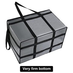Insulated Food Delivery Bag with Cup Drink Holders for Beverages Grocery Pizza