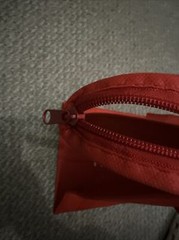 Doordash Bag Red White Logo Insulated Food Delivery Zip Closure Driver Issued