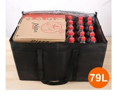 A+ X-Large Order Insulated Food Delivery Hot Bag Catering Grocery L23xW14×H15″