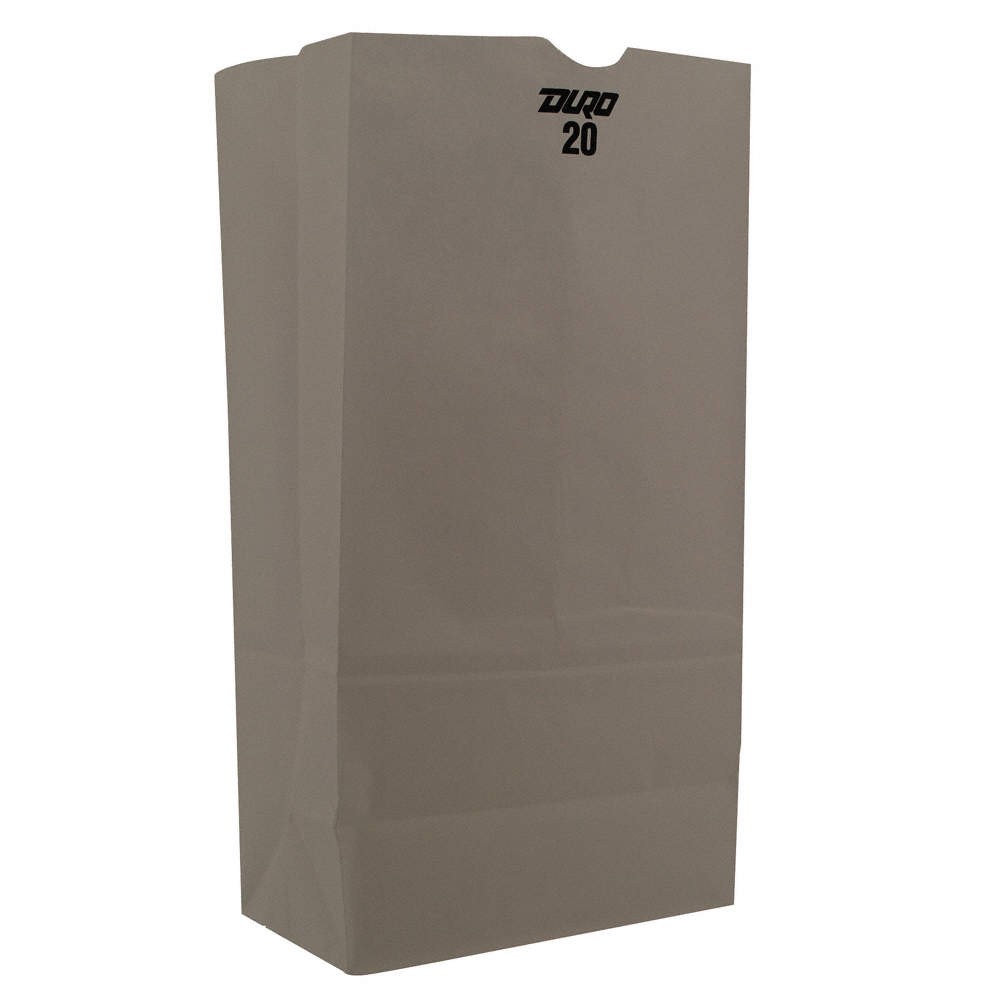 GRAINGER APPROVED 51040 Grocery Bag,White,PK500 12R047