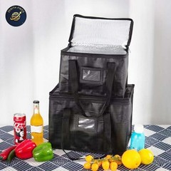🍕 Insulated Food Delivery Bag Large Thermal Cooler Box Pizza Takeaway Picnic