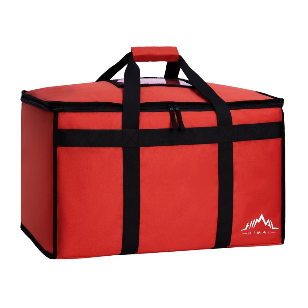 Himal Outdoors Insulated Food Delivery Bag 23x15x14 inches, Red