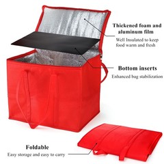 4-Pack X-Large Reusable Grocery Bags Foldable Tote with Handle for Shopping